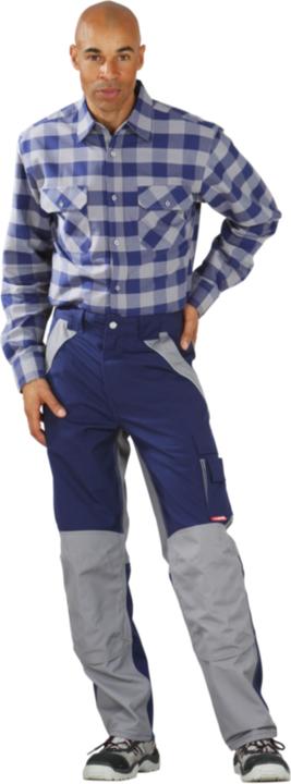 Immagine prodotto Planam Camicia quadrata manica 1/1 navy/zinco 39/40 41/42 (42)