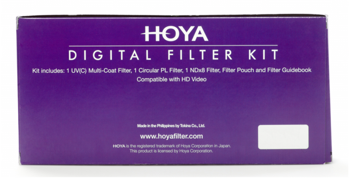 Immagine prodotto Hoya Digital Filter Kit II (UV, CIR-PL & ND8) Filterset (37 mm, Filtro UV, Filtri grigi, Filtri polarizzanti, 37 mm)
