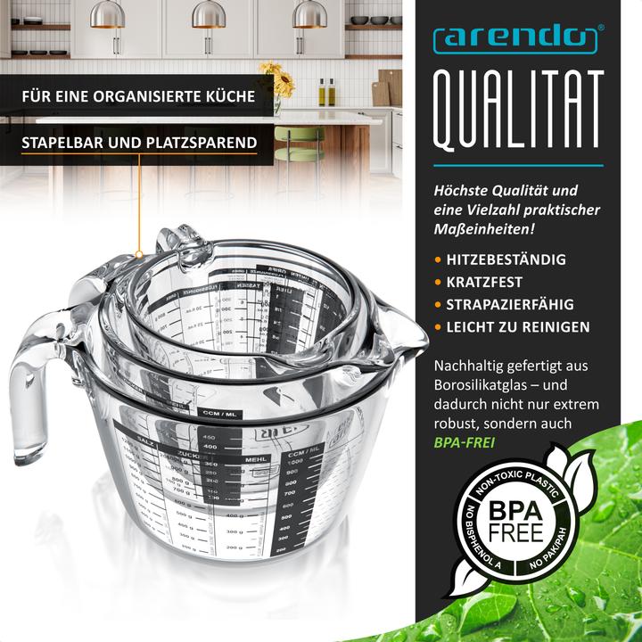 Produktbild Arendo Messbecher (1000 ml)