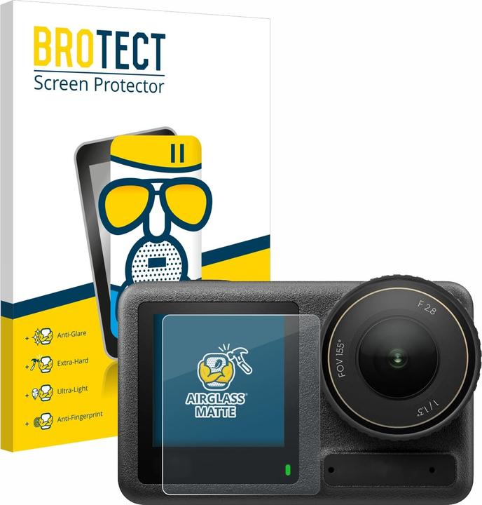 Image du produit BROTECT AirGlass Verre Mat (Osmo Action 4)