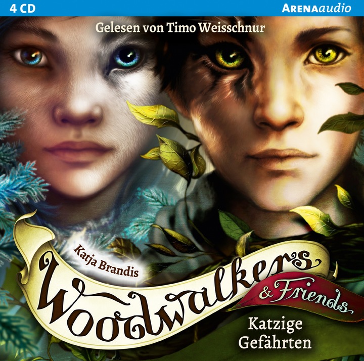 Productafbeelding Woodwalkers & Friends. Katachtige metgezellen (Katja Brandis, Timo Weisschnur, Duits)