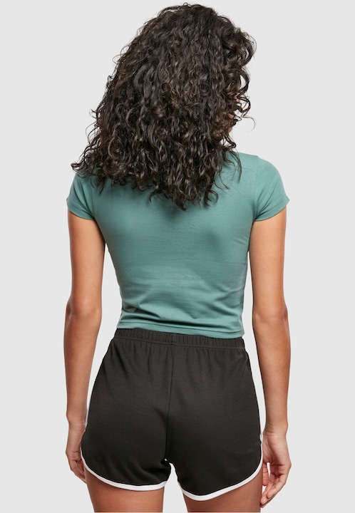 Actual product image Urban Classics Ladies Stretch Jersey Cropped Tee (5XL)