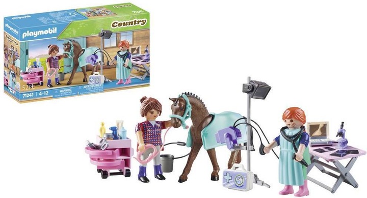 Produktbild Playmobil Tierärztin für Pferde (71241, Playmobil Country)