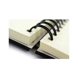 Thumbnail - Kangaro, Heft + Block, Skizzenbuch Wire-O Creme A4 80 Blatt 140 Gramm (A4, Kein Einband)