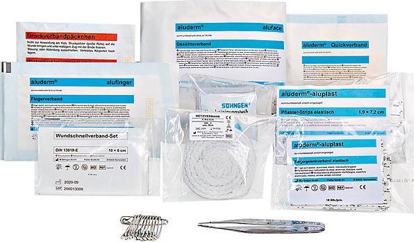 Actual product image kaiserkraft First aid material according to DIN 13157 (First Aid Kit)