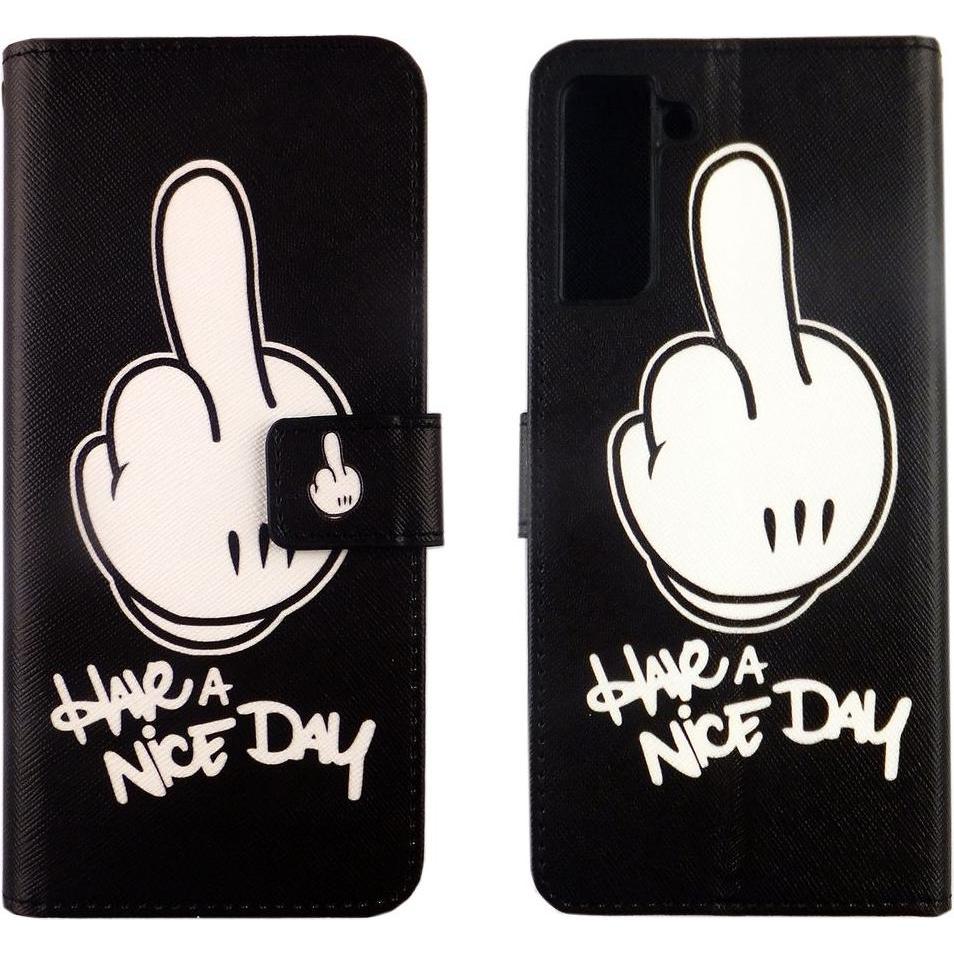 König Design Hülle Handy Schutz für Samsung Galaxy S21 Plus Case Cover Tasche Wallet Etui Neu (Samsung Galaxy S21+), Sma...