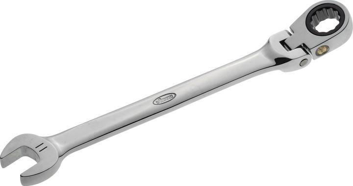 Produktbild Vigor Gelenk Ratschen-Ring-Maulschlüssel ∙ V2807 ∙ Aussen Sechskant Profil, Aussen Doppel-Sechskant P… (11 mm)
