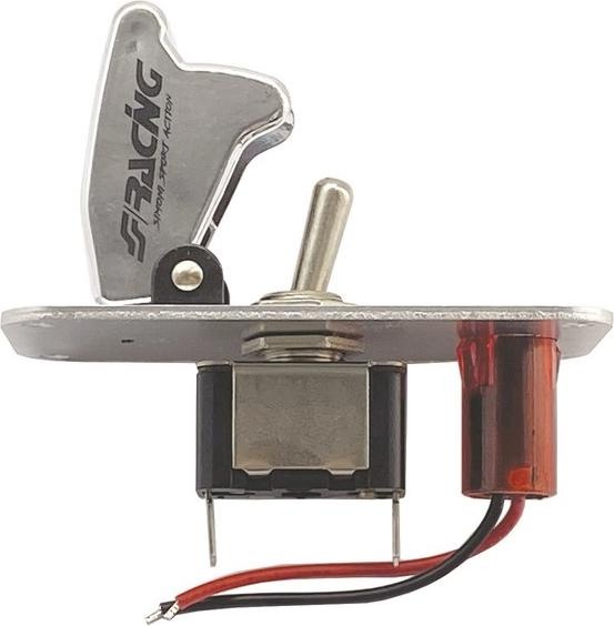 Actual product image Simoni Racing Toggle switch Kill Switch Baby Go with plate