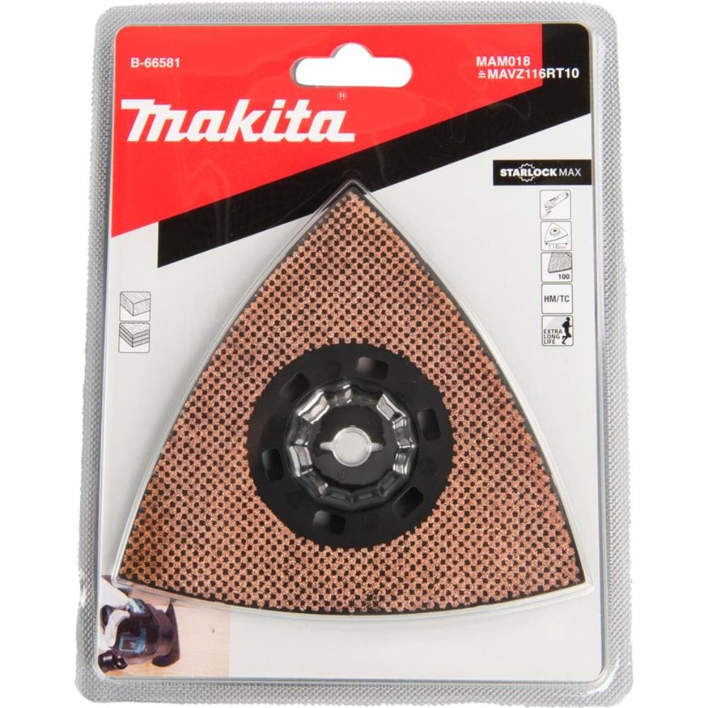 Thumbnail - Makita, Schleifmittel, HM-Deltaplatte 116 MAM018 (100)