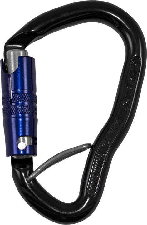 Actual product image Simond Carabiner HMS pear-shaped automatic aluminium