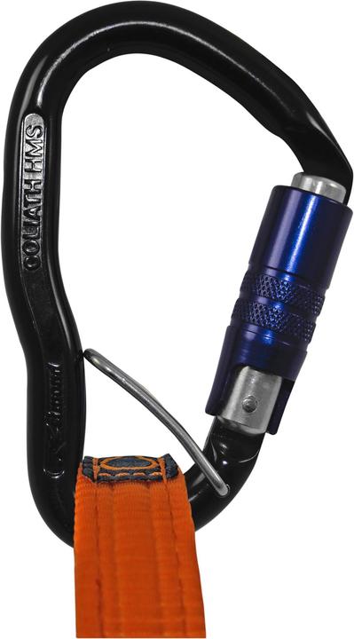 Actual product image Simond Carabiner HMS pear-shaped automatic aluminium