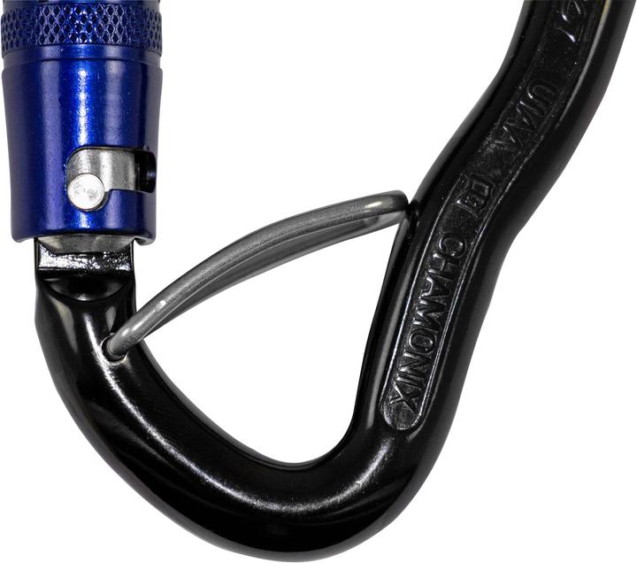 Actual product image Simond Carabiner HMS pear-shaped automatic aluminium