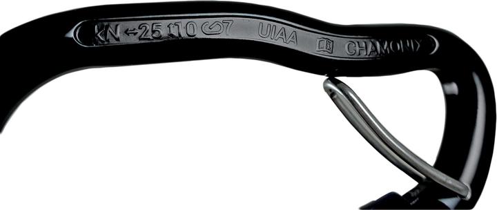 Actual product image Simond Carabiner HMS pear-shaped automatic aluminium