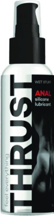 Actual product image Wet Stuff Bareback "Thrust" Anal Silicone Lubricant - 110g sensual and long-lasting lubricant for anal sex (110 ml)