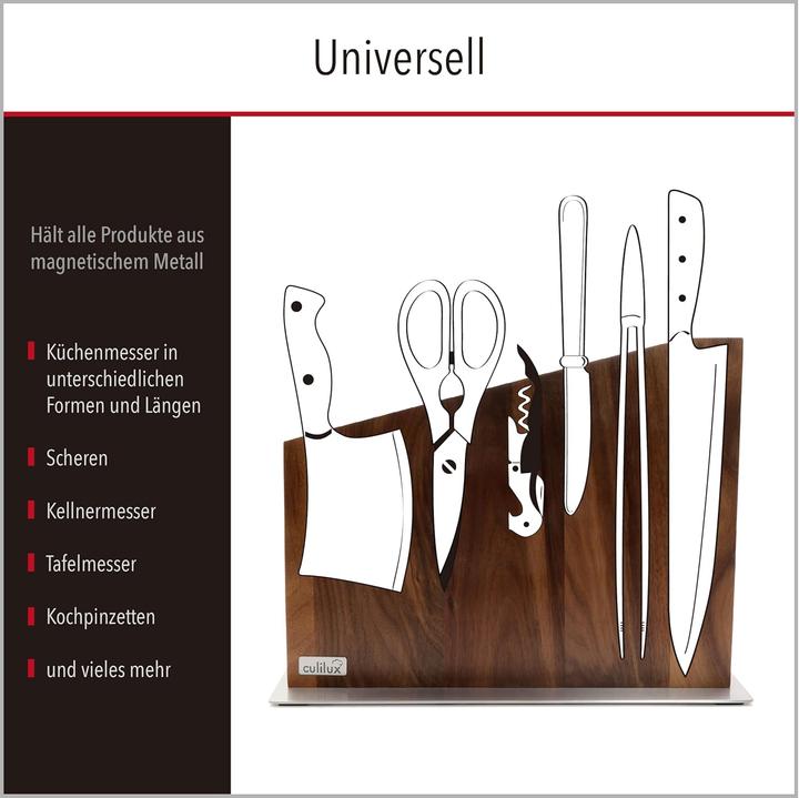 Produktbild Culilux Gourmet - Magnetischer Messerblock