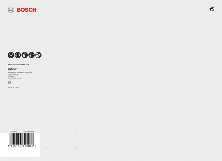 Image du produit Bosch Professional Zubehör Jeu de couronnes diamantées pour carottage à sec, 5 pièces, G 1/2 pouce, 38-127 mm (38 mm, 52 mm, 65 mm, 117 mm, 127 mm)