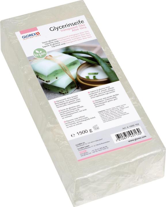 Immagine prodotto Glorex Sapone alla glicerina eco con Aloe Vera (Sapone duro)