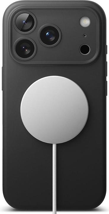 Actual product image Ringke Silikon Magnetische MagSafe Hülle für iPhone 17 Pro Max - Schwarz (Apple iPhone 17 Pro Max)