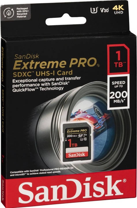 Productafbeelding SanDisk Extreme PRO UHS-I V30 (1000 GB, SDXC, U3, UHS-I)