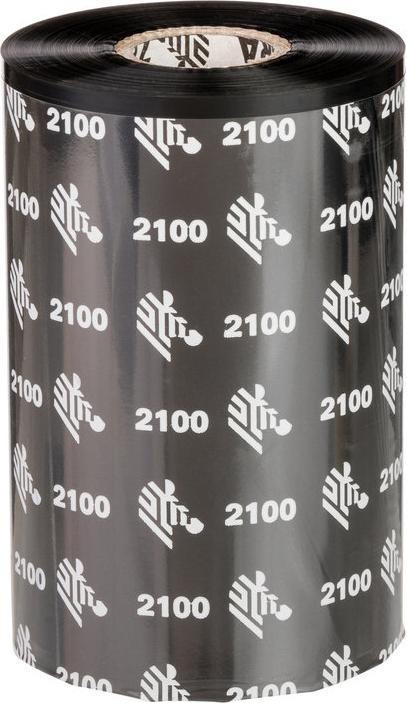 Produktbild Zebra ZipShip 2100, Thermotransferband, Wachs, 156mm ZipShip 2100, Thermotransferband, 2100 Wachs, für M (15.60 cm, Schwarz)