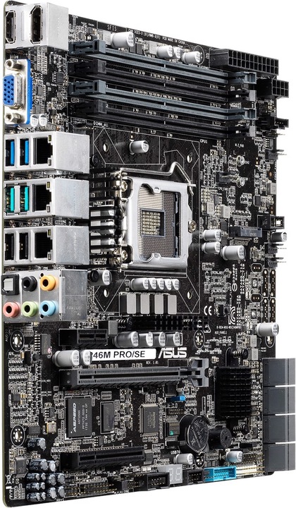 Actual product image ASUS WS C246M PRO/SE (LGA 1151, Intel C246, mATX)