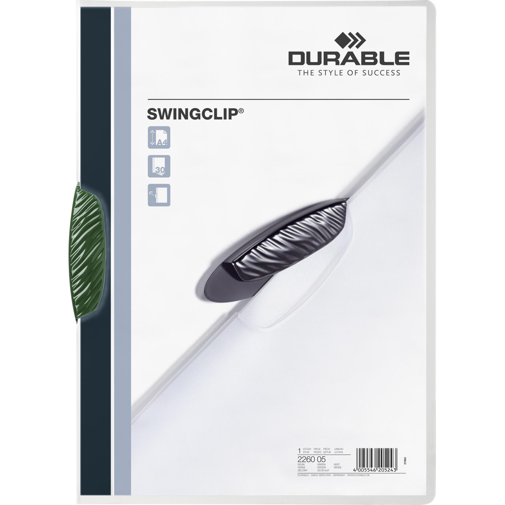 Durable, Mappe, Klemmhefter SWINGCLIP (A4, 1 x)