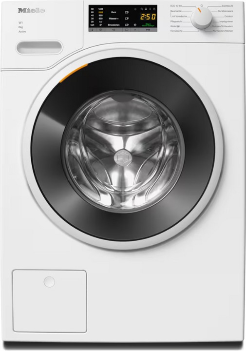 Actual product image Miele WWA120 WCS Lotosweiss 8kg Active Waschmaschine, 8kg (8 kg, Right)