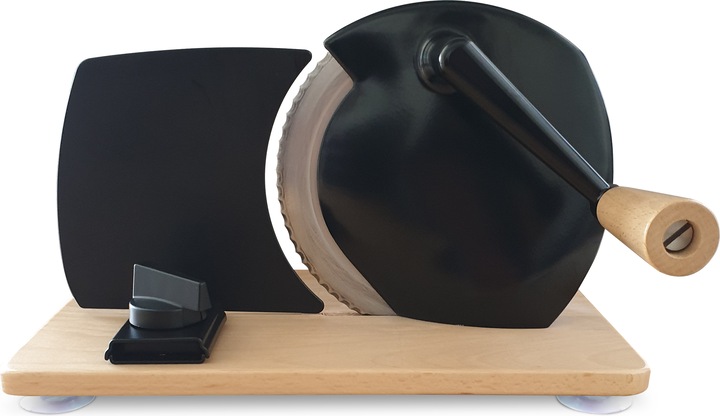 Image du produit Jupiter Trancheuse manuelle universelle avec plaque en bois
