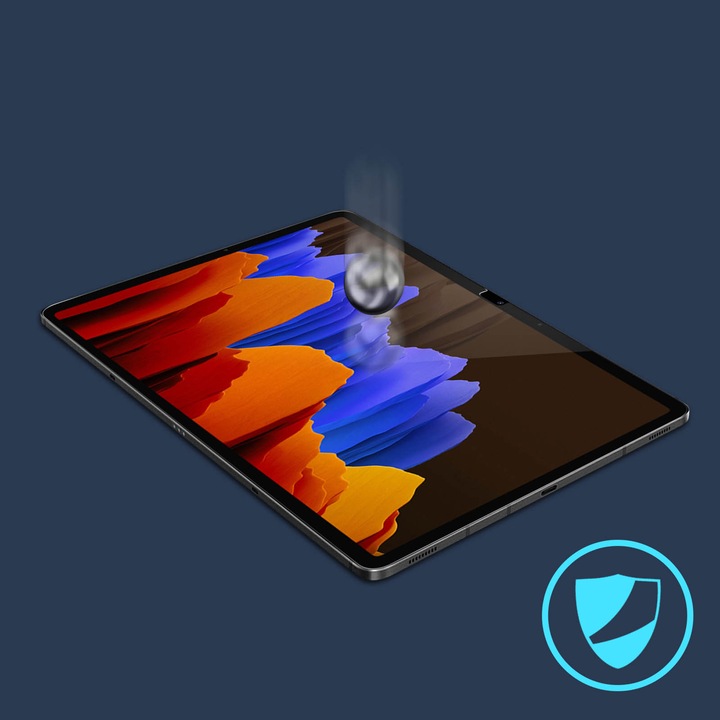 Produktbild Avizar Kristallklare Folie, Glas-Displayschutz (1 Stück, Galaxy Tab S8+)