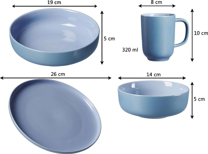 Actual product image Ritzenhoff & Breker Jasper (4 Piece)