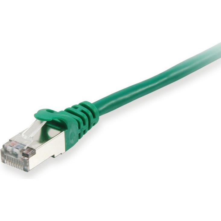 equip Patchkabel Cat6A S/FTP 2xRJ45 1.50m grün (S/FTP, CAT6a, 1.50 m), Netzwerkkabel