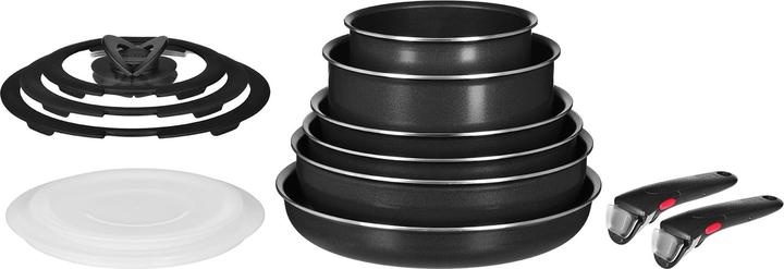 Tefal Ingenio Easy Cook N Clean (28 cm, Pfannenset + Topfset, Aluminium, Edelstahl)