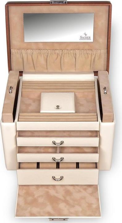 Immagine prodotto Sacher 81.502.507343 - Portagioie da viaggio Maxima in crema