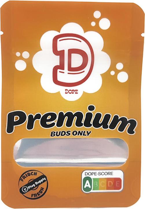 Plug Supply Dope Premium Smellproof Bags 130 x 90 x 60mm 50pcs