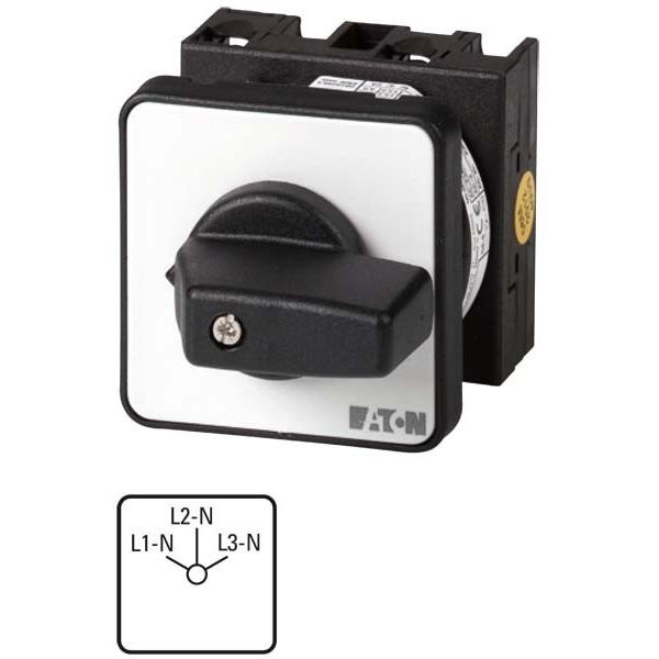 Eaton Spannungsmesserumschalter, T0, 20 A, 81575, Taster + Schalter
