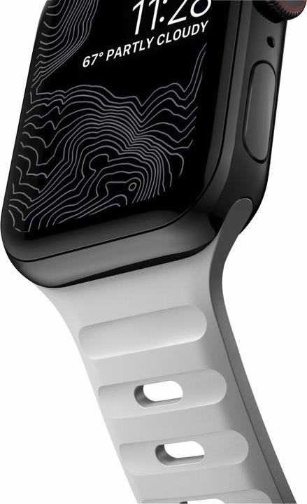 Produktbild Nomad Sport Strap V2 40mm/38mm Lunar Gray (40 mm, Kunststoff)