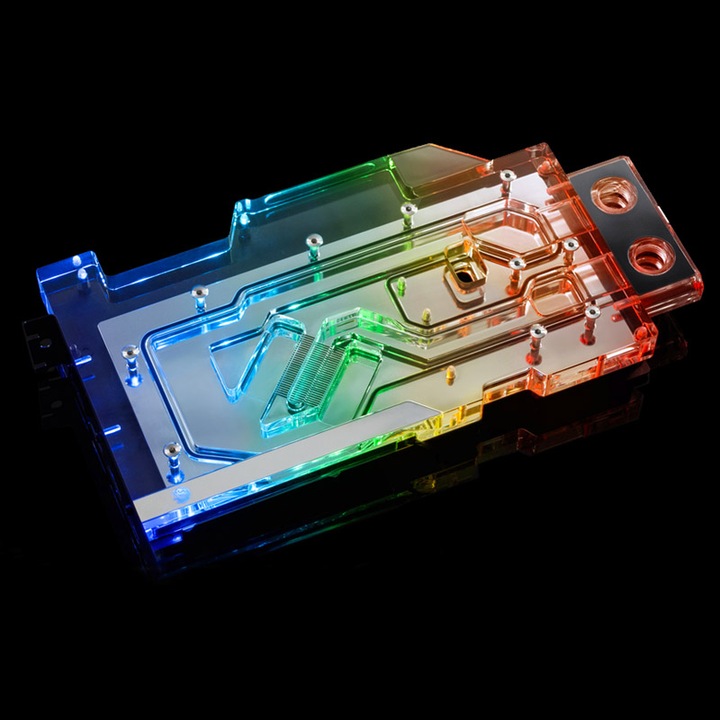 Produktbild Bitspower Classic RTX 3090 Founders Edition GPU Wasserkühler - Nickel + Acryl
