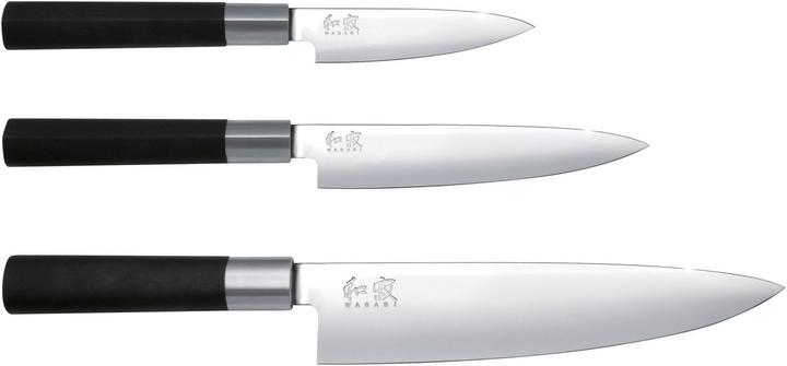 Immagine prodotto Kai 3-teiliges Wasabi Black Messer-Set (20 cm)