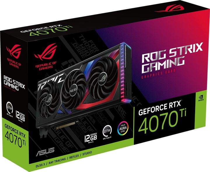Produktbild ASUS ROG Strix GeForce RTX 4070 Ti (12 GB)