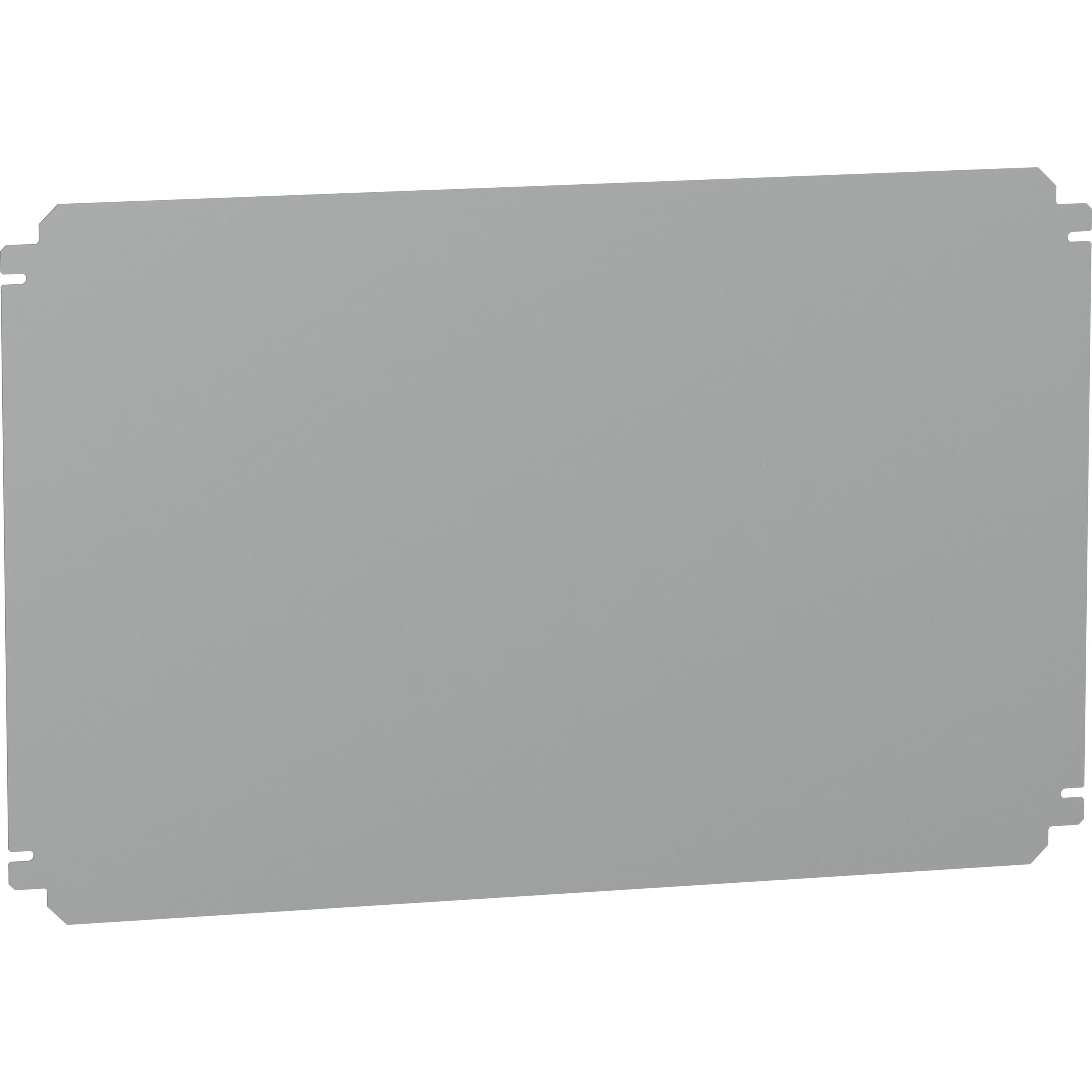 Thumbnail - Schneider Electric Plain mounting plate 400x600mm (Montagehalterung), Elektronikzubehör + Gehäuse, Silber