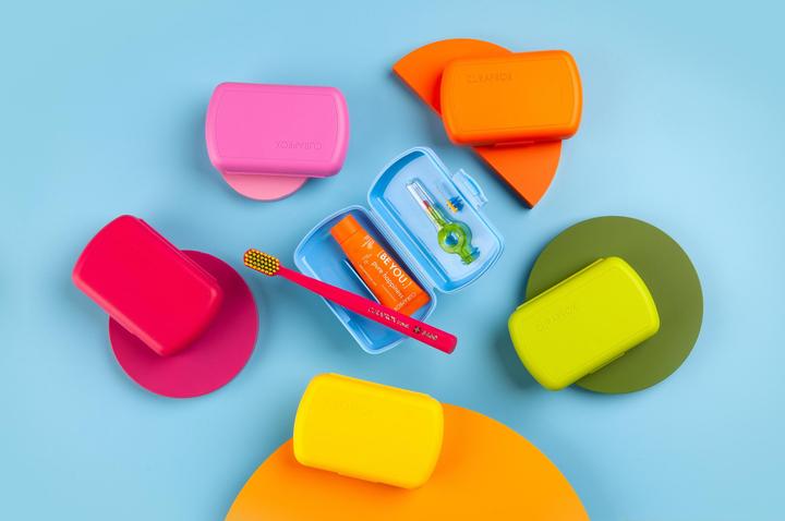 Actual product image Curaprox Travel Set magenta Box (Extra soft, 1x)