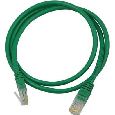 Deltaco UTP Cat5e - 0,5 m - RJ-45 - RJ-45 - Grün (CAT5e, 0.50 m), Netzwerkkabel