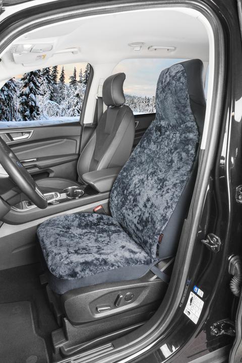 Actual product image Walser Car seat cover lambskin lambskin cover Zoya car seat cover lambskin anthracite