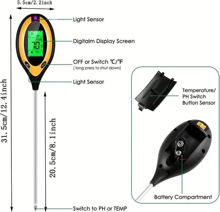 Actual product image Novidarte Bodentester