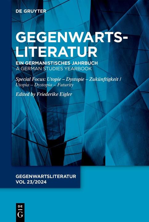 Actual product image Utopia - Dystopia - Climate novels / Utopia - Dystopia - Climate Fiction (German, Eigler, Friederike/, 2024)