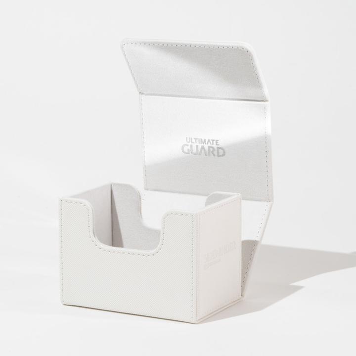 Actual product image Ultimate Guard Card Box XenoSkin Sidewinder Monocolor 80+ White