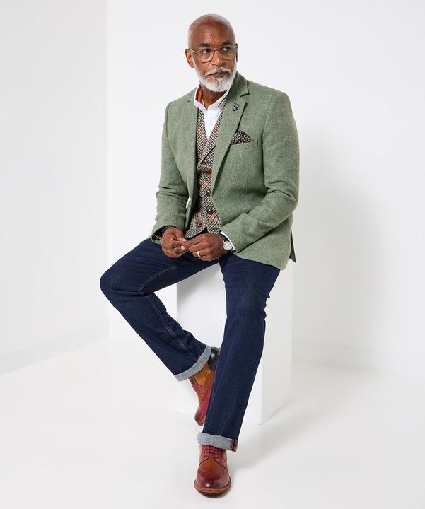 Immagine prodotto Joe Browns Bold Contrast Lined Stylish Herringbone Blazer (40)