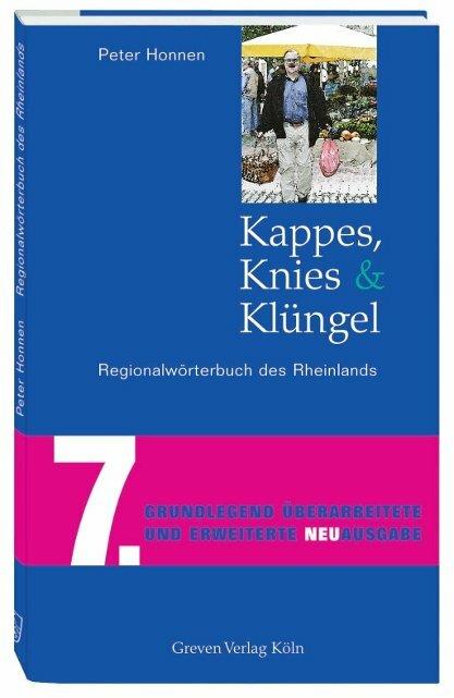 Kappes, Knies und Klüngel (Deutsch, Peter Honnen, 2012)