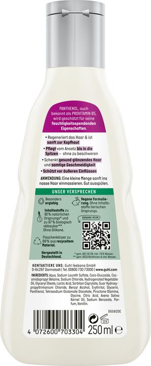 Immagine prodotto Guhl Panthenol+Reparatur Mildes Shampoo 250ml (250 ml)