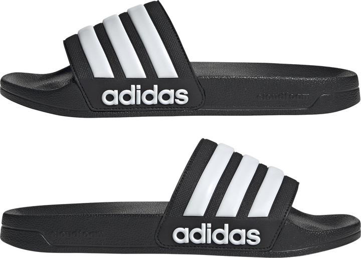 Actual product image adidas Unisex Adilette Shower Slide Sandal, Black, 38 EU (38)